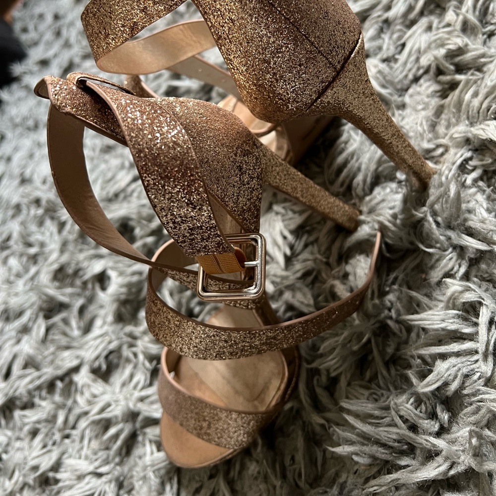Glitter heels